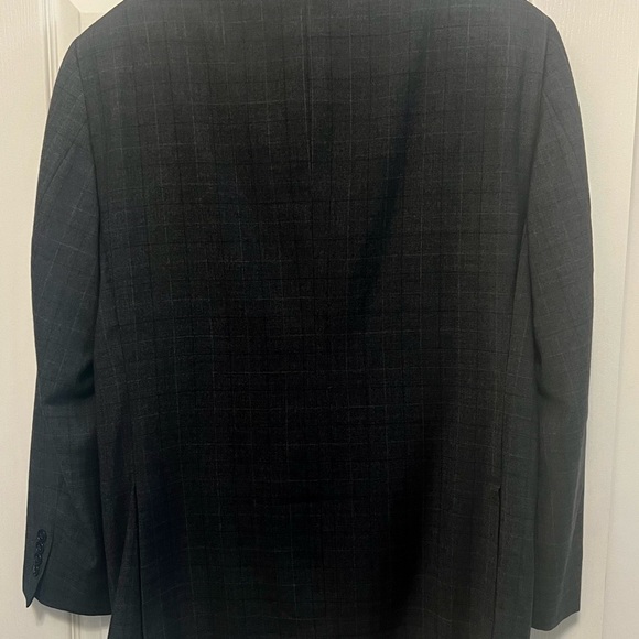 Jos A Bank Men’s 43L Blue Glen Plaid Blazer - Picture 4 of 7
